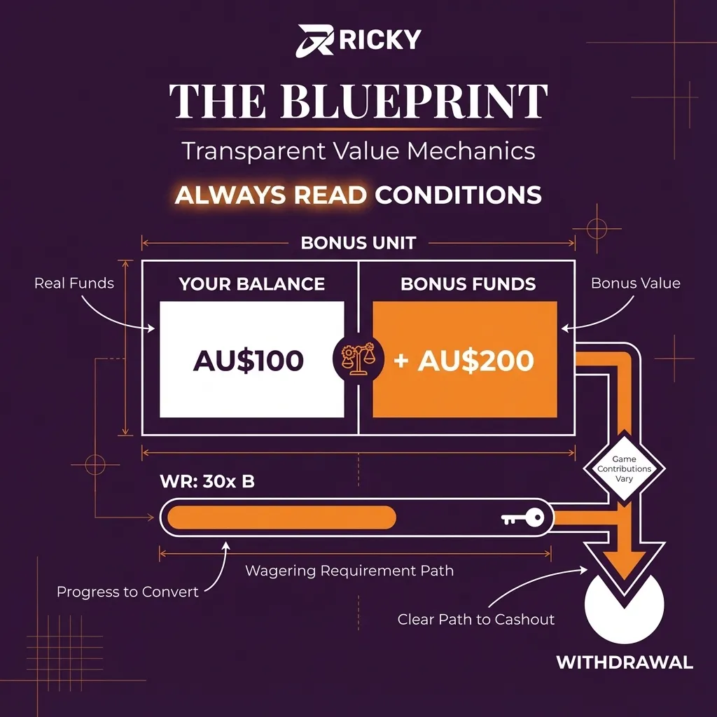Key bonus rules to know before claiming promotions on Ricky Casino