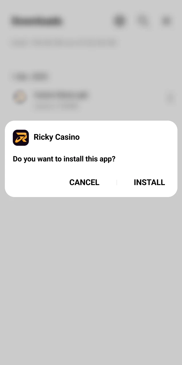 Open the Ricky Casino app, log in or register, and search for Chicken Road 2.0 to play.