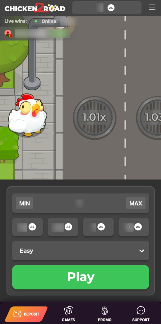 Tap the new Ricky Casino icon on your home screen and search for Chicken Road 2.0.